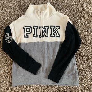 PINK quarter zip !